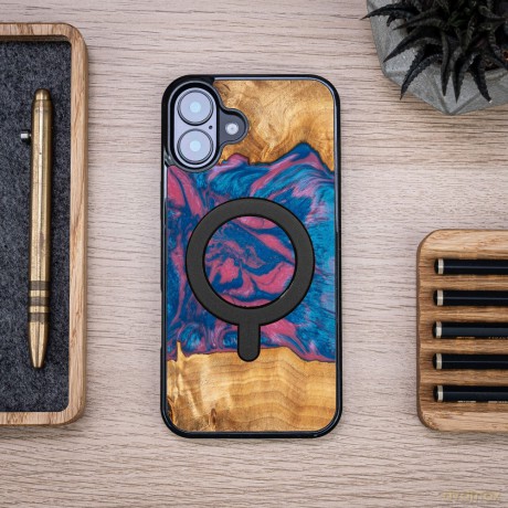Bewood nakładka Unique do iPhone 16 Plus 6,7 Neons Vegas z MagSafe