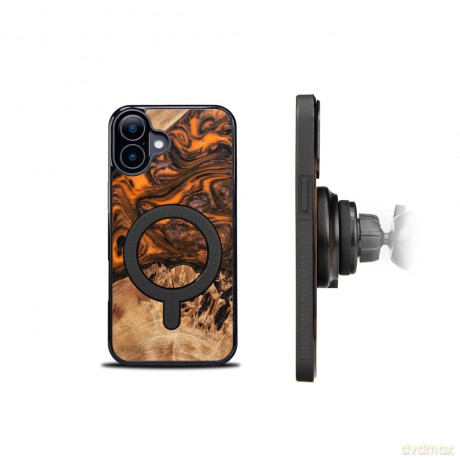 Bewood nakładka Unique do iPhone 16 Plus 6,7 Orange z MagSafe