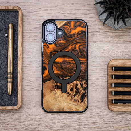 Bewood nakładka Unique do iPhone 16 Plus 6,7 Orange z MagSafe
