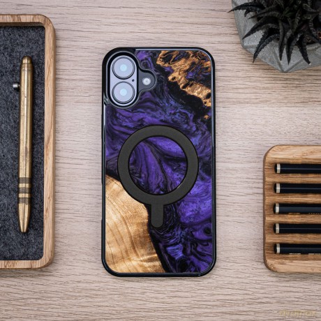 Bewood nakładka Unique do iPhone 16 Plus 6,7 Violet z MagSafe
