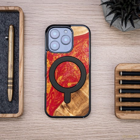 Bewood nakładka Unique do iPhone 16 Pro 6,3 Neons Paris z MagSafe