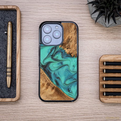 Bewood nakładka Unique do iPhone 16 Pro 6,3 Turquoise