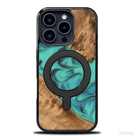Bewood nakładka Unique do iPhone 16 Pro 6,3 Turquoise z MagSafe