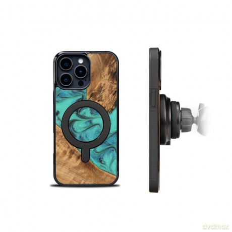 Bewood nakładka Unique do iPhone 16 Pro Max 6,9 Turquoise z MagSafe