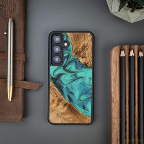 Bewood nakładka Unique do Samsung Galaxy S24 Turquoise
