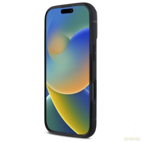 BMW nakładka do iPhone 16 Pro Max 6,9 BMHCP16X22RSEPK Hardcase Sign Leather Cardslot czarna