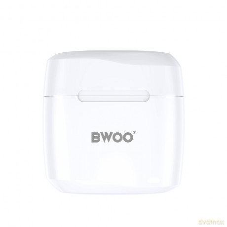 BWOO Bezprzewodowe słuchawki TWS BW94-WH, białe