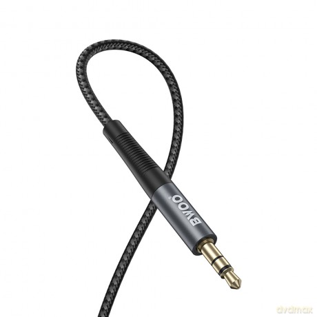 BWOO kabel BO-AUX064 Nylon braided+Aluminum-alloy shell aux 3.5mm do 3.5mm