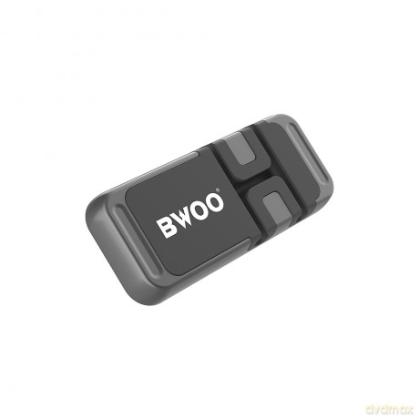 BWOO magnetyczny uchwyt samochodowy z organizerem na kable ZJ117 czarny