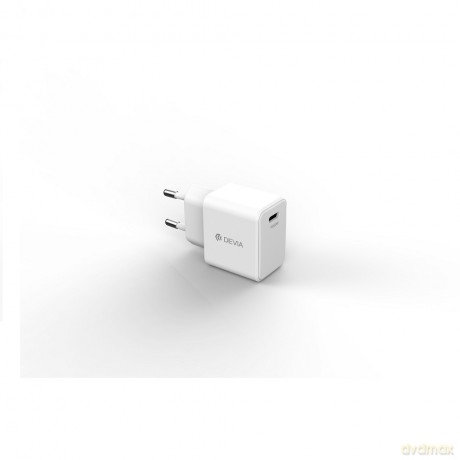 Devia ładowarka sieciowa GRS EA455 GaN PD 30W 1x USB-C biała
