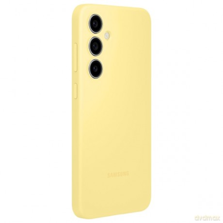 Etui Samsung Silicone Case do Galaxy S24 FE S721 żółte