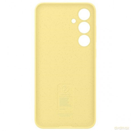 Etui Samsung Silicone Case do Galaxy S24 FE S721 żółte