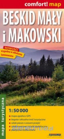 Beskid Mały i Makowski Mapa turystyczna [KSIĄŻKA]