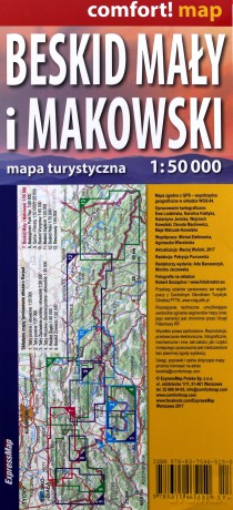 Beskid Mały i Makowski Mapa turystyczna [KSIĄŻKA]