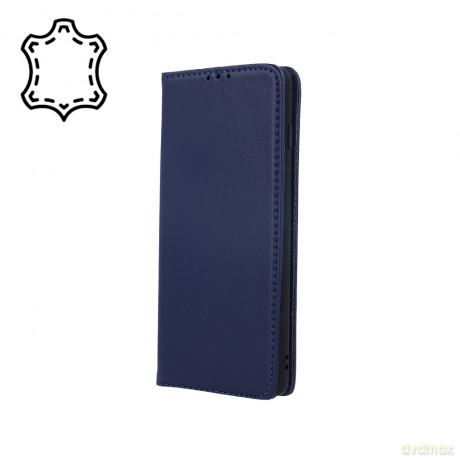 Etui skórzane Smart Pro do iPhone 16 Plus 6,7 granatowe