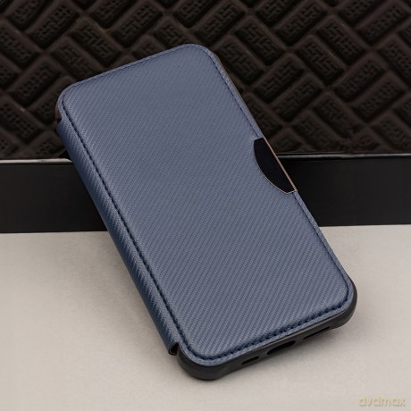 Etui Smart Carbon do iPhone 16 6,1 granatowe