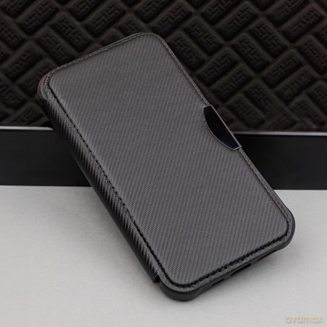 Etui Smart Carbon do iPhone 16 Plus 6,7 czarne
