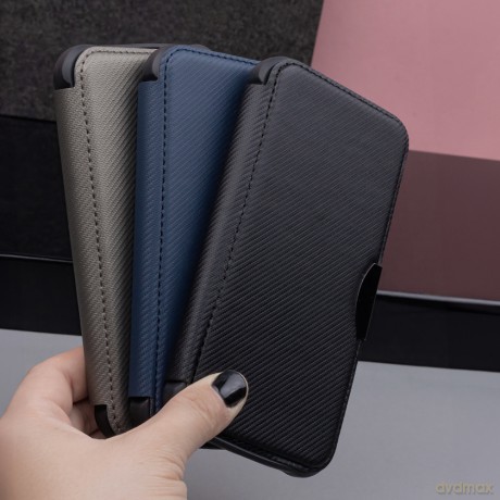 Etui Smart Carbon do iPhone 16 Plus 6,7 czarne