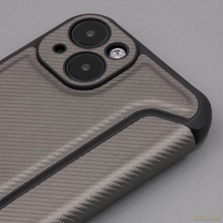 Etui Smart Carbon do iPhone 16 Pro 6,3 srebrne