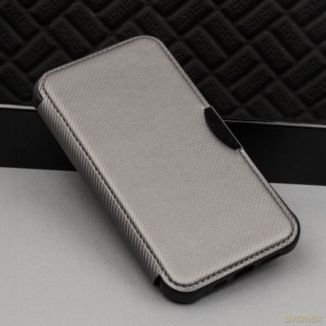Etui Smart Carbon do iPhone 16 Pro Max 6,9 srebrne