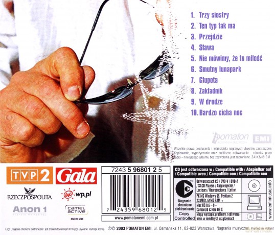 Ryszard Rynkowski: Ten Typ Tak Ma [CD]