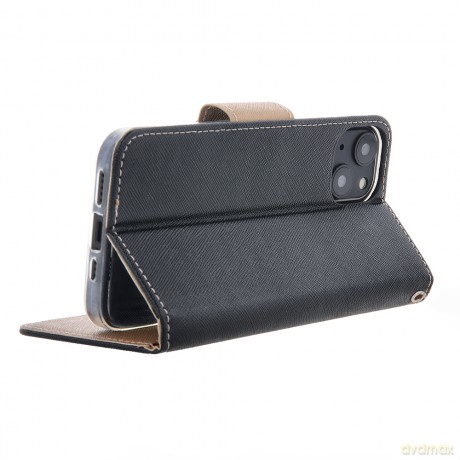 Etui Smart Fancy do iPhone 16 6,1 czarno-złote