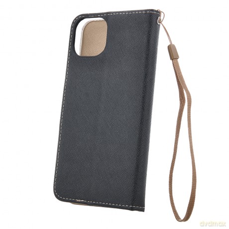 Etui Smart Fancy do iPhone 16 6,1 czarno-złote