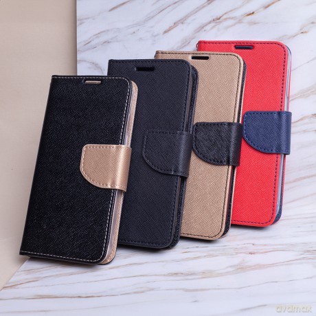 Etui Smart Fancy do iPhone 16 6,1 czarno-złote