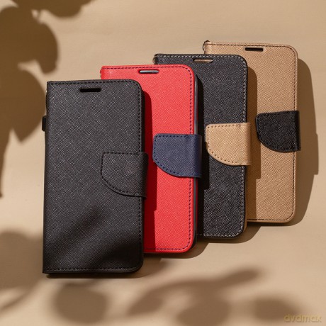 Etui Smart Fancy do iPhone 16 6,1 czarno-złote