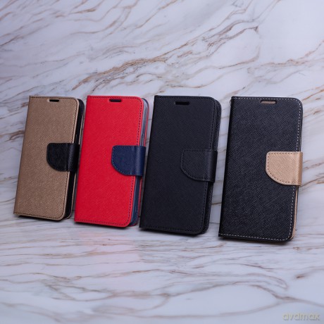 Etui Smart Fancy do iPhone 16 6,1 czarno-złote
