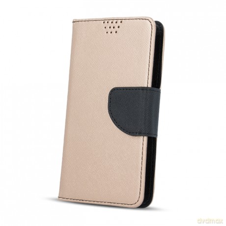 Etui Smart Fancy do iPhone 16 Plus 6,7 złoto-czarne