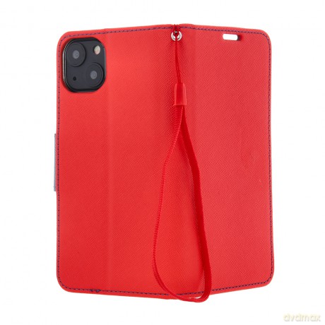 Etui Smart Fancy do iPhone 16 Pro 6,3 czerwono-granatowe