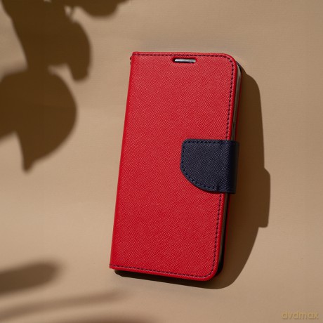 Etui Smart Fancy do iPhone 16 Pro 6,3 czerwono-granatowe