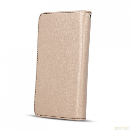 Etui Smart Fancy do iPhone 16 Pro 6,3 złoto-czarne