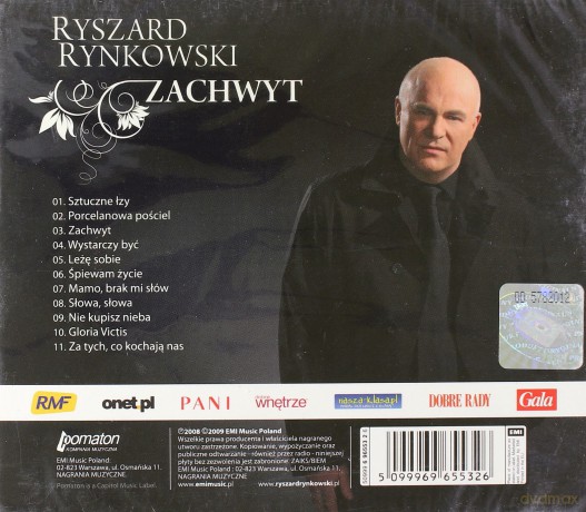 Ryszard Rynkowski: Zachwyt [CD]
