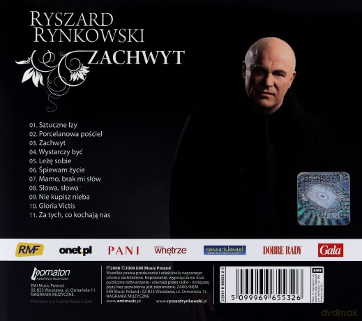 Ryszard Rynkowski: Zachwyt [CD]