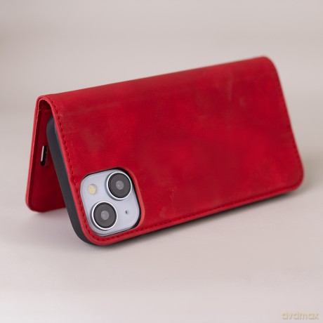 Etui Smart Suede do iPhone 11 czerwone