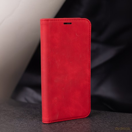 Etui Smart Suede do iPhone 11 czerwone