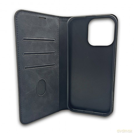Etui Smart Suede do iPhone 16 6,1 czarne