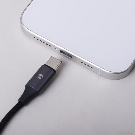 Forever adapter audio AJC-01 jack 3,5 mm - USB-C czarny