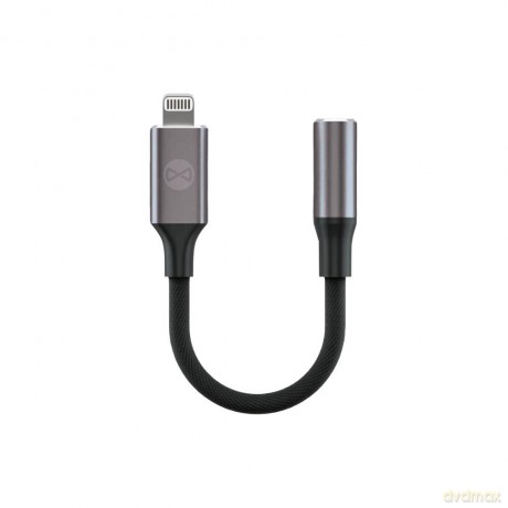 Forever adapter audio AJL-01 jack 3,5 mm - Lightning czarny