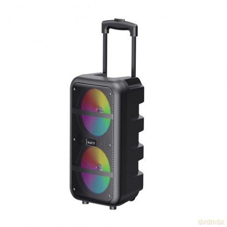 HAVIT głośnik Bluetooth SQ116BT LED karaoke czarny