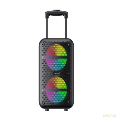 HAVIT głośnik Bluetooth SQ116BT LED karaoke czarny