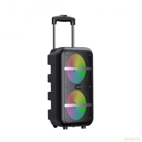 HAVIT głośnik Bluetooth SQ116BT LED karaoke czarny