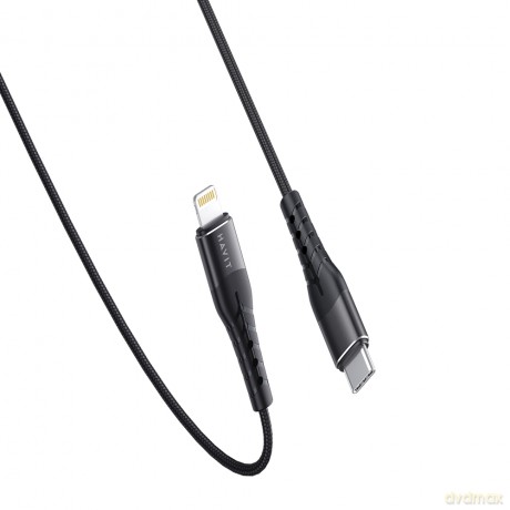HAVIT kabel HV-RH14 USB-C - Lightning 1,2m czarny