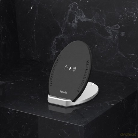 HAVIT ładowarka indukcyjna W3005 2w1 10W czarna