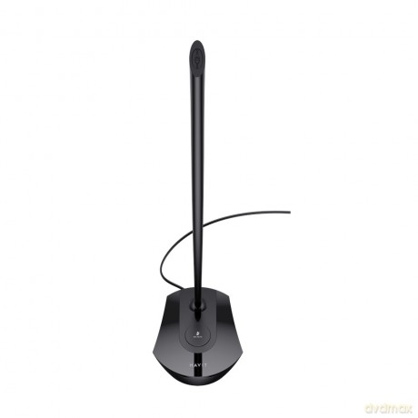 HAVIT mikrofon komputerowy H208D przewodowy jack 3,5mm czarny
