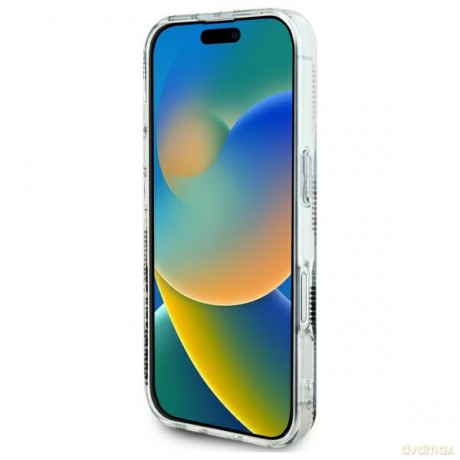 Karl Lagerfeld nakładka do iPhone 16 6,1 KLHCP16SHKLPCHT przezroczysta Hardcase IML Choupette Head Electroplated