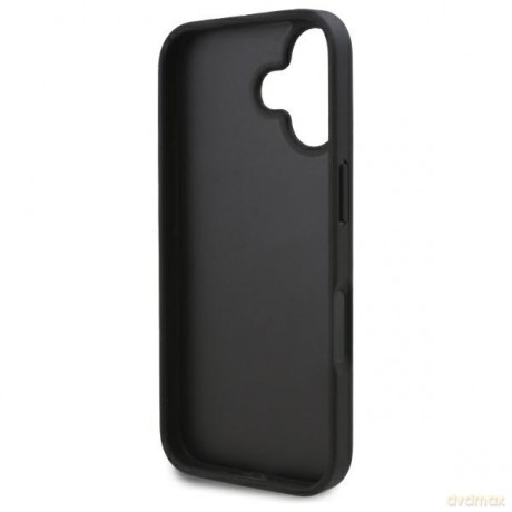 Karl Lagerfeld nakładka do iPhone 16 6,1 KLHCP16SPGKHPRPK czarna Hardcase Cardslots Monogram