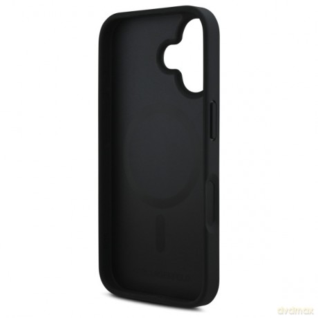 Karl Lagerfeld nakładka do iPhone 16 6,1 KLHMP16SPGKHPHK czarna Hardcase Karl Head MagSafe